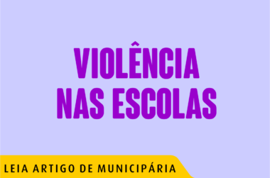 VIOLENCIA NAS ESCOLAS
