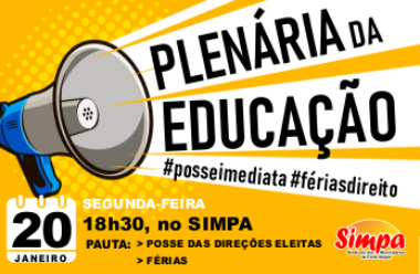 site PLENÁRIA EDUCAÇÃO 20JAN