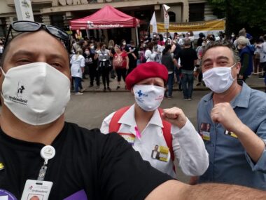 Greve Trabalhadores Imesf