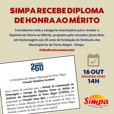CARD DIPLOMA DE HONRA AO MÉRITO