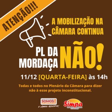 PARTICIPE E DIGA