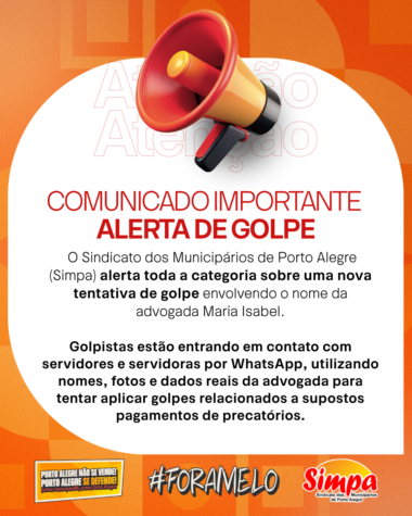 Card Alerta golpe