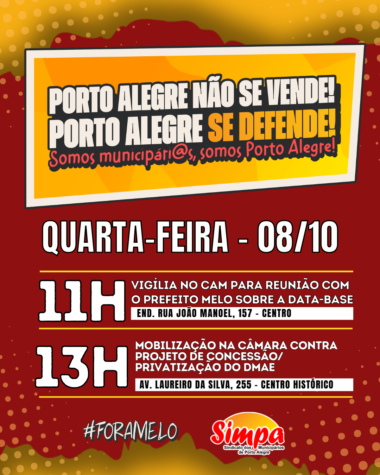 chamado para o ato