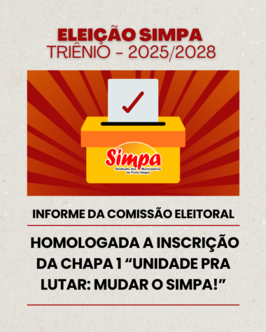 Eleição do Simpa 2025 1