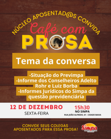 09.12 - Café com Prosa