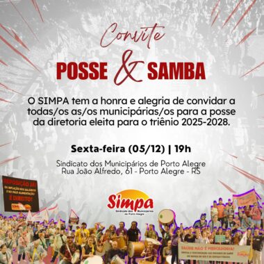 Convite - Posse da Nova Gestão do Simpa 2025-2028