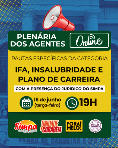 11.06 - Plenária dos Agentes