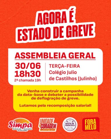 23.06 - Card chamando p assembleia