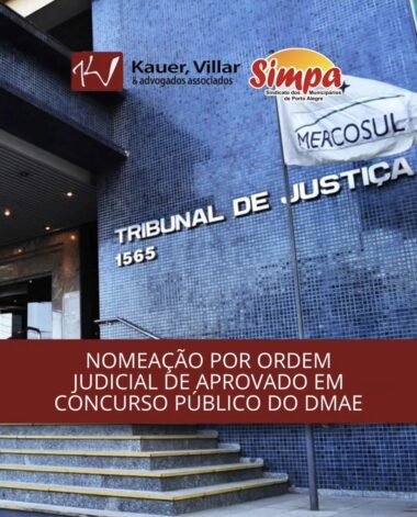nomeação dmae