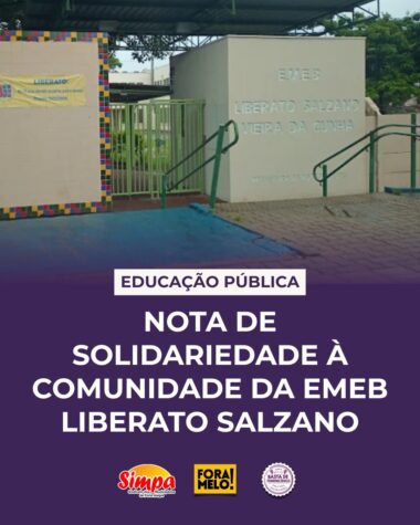 20.08 - nota de solidariedade